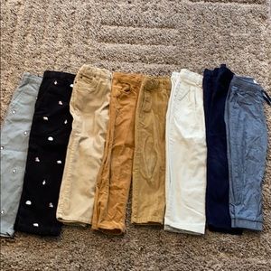 Lot of 8 pairs of boys pants